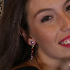 Pendientes largos piedras de colores Serpentinas I Madrid68 Pendientes largos piedras de colores Serpentinas I Madrid68