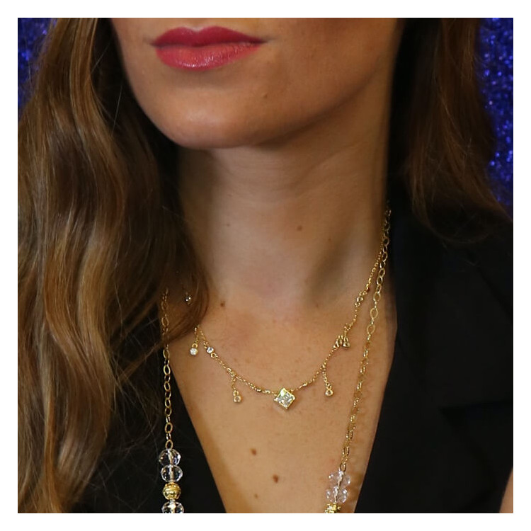 Collares cortos dorados cadena con colgantes Calma I Madrid68 Collares cortos dorados cadena con colgantes Calma I Madrid68