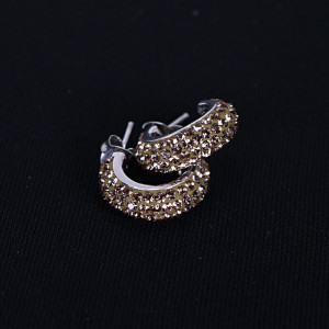 Pendientes aros pequeños morados Mercury I Madrid 68