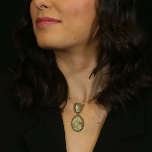 Collar colgante dorado Goccia d'oro I Madrid 68