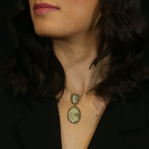 Collar colgante dorado Goccia d'oro I Madrid 68