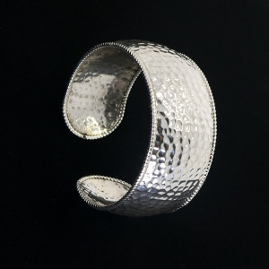 Brazaletes de plata anchos mujer Talent I Madrid68