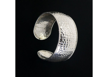 Brazaletes de plata anchos mujer Talent I Madrid68