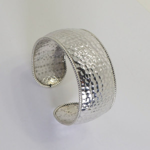 Brazaletes de plata anchos mujer Talent I Madrid68